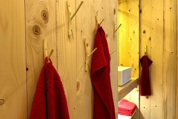 Badezimmer der Ferienwohnung Löwenzahn