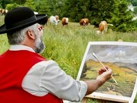 Hans Thoma (nachgestelltes Bild) (Bildnachweis: Bild: Viktoria Baur) Hans Thoma (nachgestelltes Bild) (Bildnachweis: Bild: Viktoria Baur)