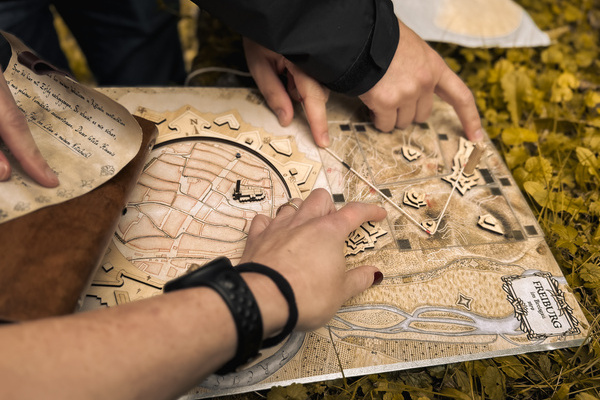 Vaubans Verm�chtnis - Outdoor Escape Game auf dem Schlossberg Freiburg Bildnachweis: Mit freundlicher Genehmigung von Berggeheimnis