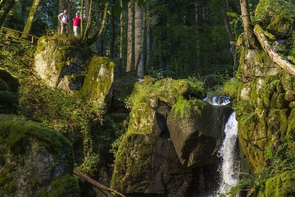Höllbachwasserfälle Bildnachweis: Fotograf Klaus-Peter Kappest