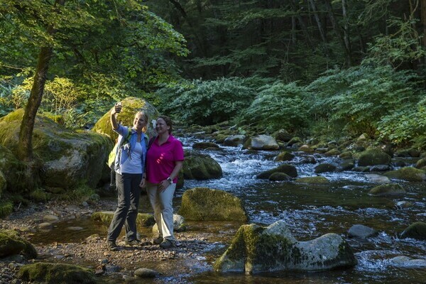 Höllbachwasserfälle Bildnachweis: Fotograf Klaus-Peter Kappest
